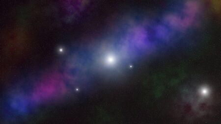 Background of galaxy and starsの写真素材