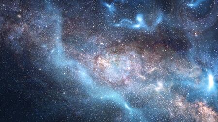 Background of galaxy and starsの写真素材