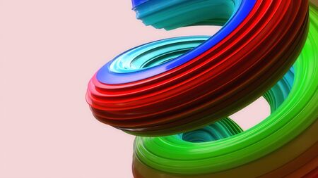 3d render. Abstract topography art backgroundの写真素材