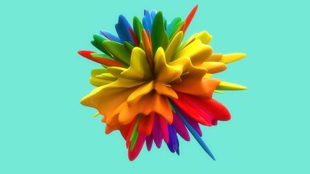 3d render. Abstract topography art backgroundの写真素材
