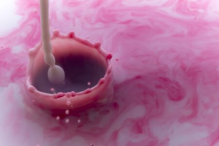 Abstract background ink and oilの写真素材