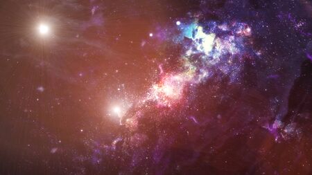 Background of galaxy and starsの写真素材