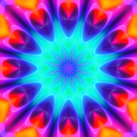 Abstract color pattern and geometric backgroundの写真素材