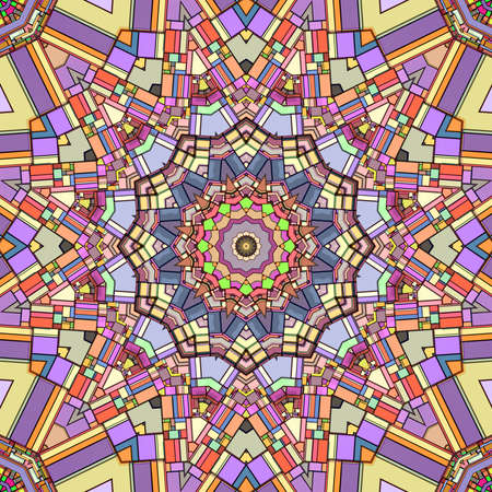 Abstract color pattern and geometric backgroundの写真素材