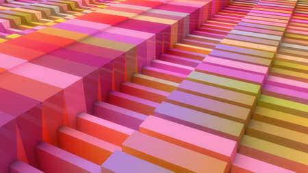 Abstract colorful background with shapesの写真素材