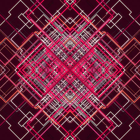 Repeating background of colored patterns