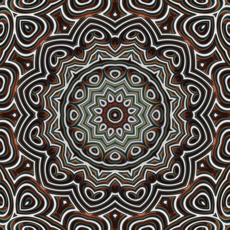 Repeating background of colored patternsの写真素材