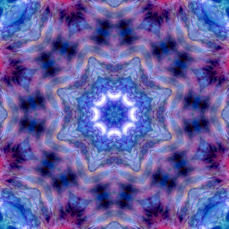Repeating background of colored patternsの写真素材