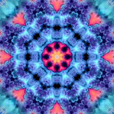 Repeating background of colored patternsの写真素材