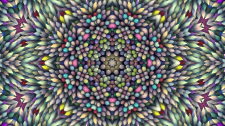 3d rendering. Abstract colored background illustrationの写真素材