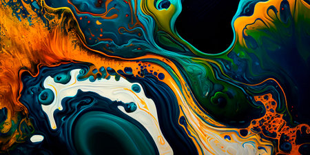 Abstract watercolor color background. Generative AIの素材