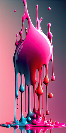 Abstract watercolor color background. Generative AIの素材