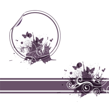 Set of abstract decorative elementsのイラスト素材