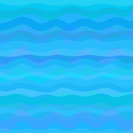 Abstract sea wallpaper of the surface. Cute background. Cold colors. Pattern with lines and waves. Multicolored texture. Decorative style. Dinamic textureのイラスト素材