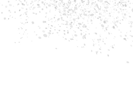 Confetti on white background. Luxury texture. Festive backdrop with glitters. Pattern for work. Print for polygraphy, posters, banners and textiles. Doodle for design and businessのイラスト素材