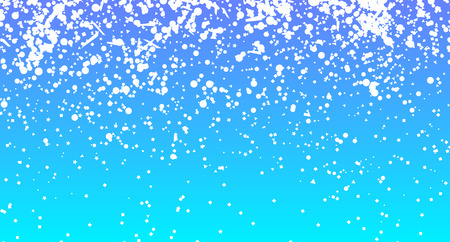 Confetti on isolated background. Luxury texture. Festive backdrop with glitters. Pattern for work. Print for polygraphy, posters, banners and textiles. Doodle for design and businessのイラスト素材