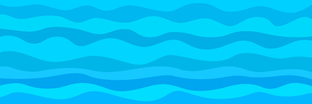 Abstract nautical wallpaper of the surface. Wavy sea background. Pattern with lines and waves. Multicolored texture. Decorative style. Doodle for designのイラスト素材