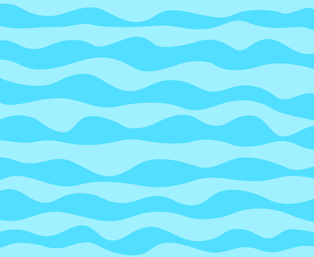 Abstract nautical wallpaper of the surface. Wavy sea background. Pattern with lines and waves. Multicolored texture. Decorative style. Doodle for designのイラスト素材