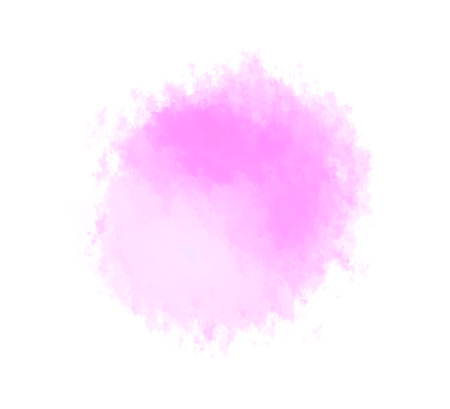 Colorful digital spot on isolated white. Colored aquarelle blotch. Hand drawn watercolour splotch. Paint and ink smudges. Bright blur stain. Trendy label brush stroke backgroundのイラスト素材