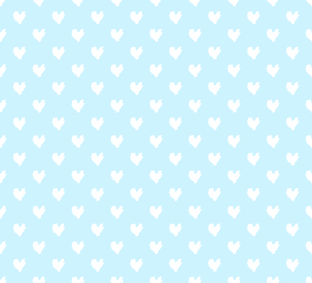 Hand drawn background with colored hearts. Seamless grungy wallpaper on surface. Abstract texture with love signs. Lovely pattern. Line art. Print for banner, flyer or poster. Colorful illustrationのイラスト素材