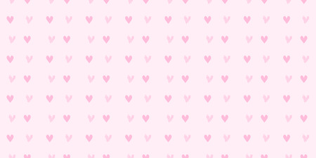 Hand drawn background with colored hearts. Seamless grungy wallpaper on surface. Chaotic texture with love signs. Lovely pattern. Line art. Print for banner, flyer or poster. Colorful illustrationのイラスト素材