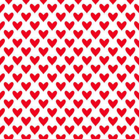 Hand drawn background with colored hearts. Seamless grungy wallpaper on surface. Abstract texture...