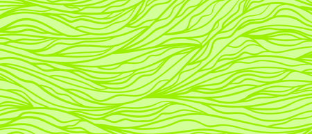 Monochrome wave pattern. Colorful wavy background. Hand drawn lines. Stripe texture. Line art. Colored wallpaperのイラスト素材