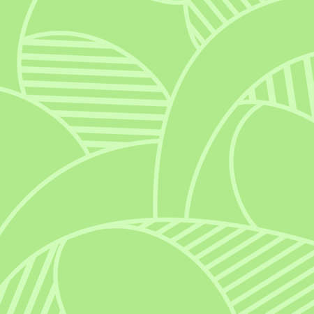 Hand drawn abstract geometric pattern. Abstract square drawing. Colored illustrationのイラスト素材