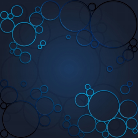 Abstract background with blue shining circles. RGB EPS 10 vectorのイラスト素材