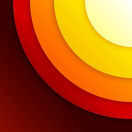 Abstract red and orange circles background. RGB EPS 10 vectorのイラスト素材