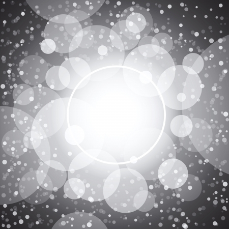 Shining circles and stars gray background. RGB EPS 10 vectorのイラスト素材