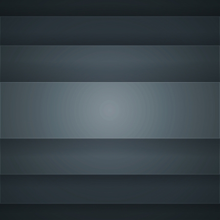 Abstract background with black paper layers.のイラスト素材