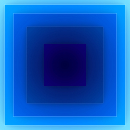 Abstract blue rectangle shapes. のイラスト素材