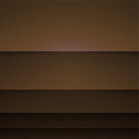 Brown paper layers abstract background. RGB EPS 10 vector illustrationのイラスト素材