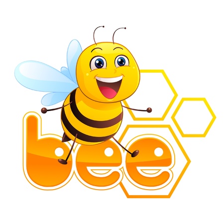 Bee Mascotのイラスト素材
