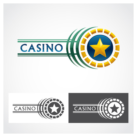 Casino Roulette Symbol Casino roulette symbol for design use.のイラスト素材