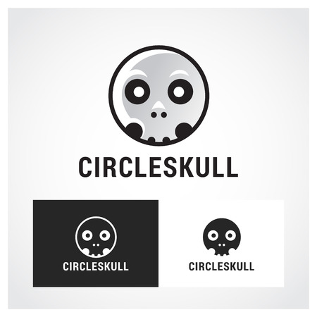 Skull Symbol. Suitable for professional design use.のイラスト素材