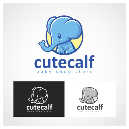 Calf Symbol. Suitable for professional design use.のイラスト素材