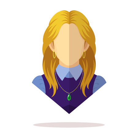 European women avatarのイラスト素材