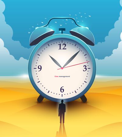 Surreal vector poster. Motivation and success.のイラスト素材