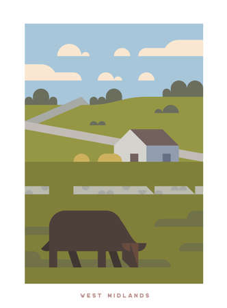 Travel around the UKのイラスト素材