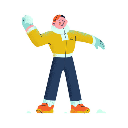 Winter Activitiesのイラスト素材
