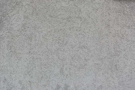 Finished wall plastering in construction work.の写真素材