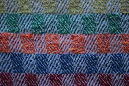 abstract background with geometric textile texturesの写真素材