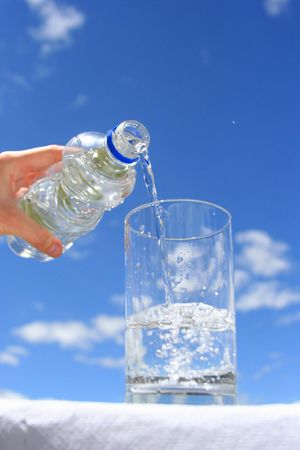 Glass of water