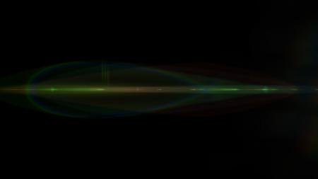 Lens Flare Image Sequenceの写真素材