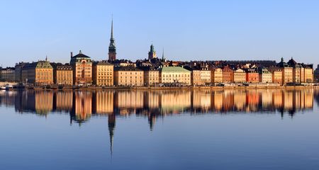 Stockholm cityの写真素材