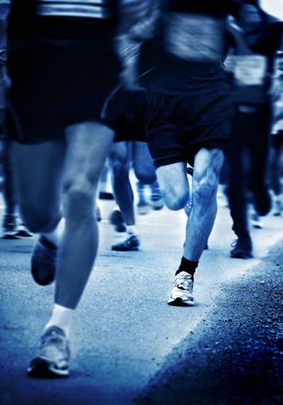 Marathonの写真素材
