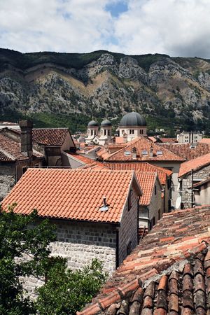 old town of Kotor, Montenegroの写真素材