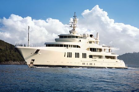 luxury boatの写真素材